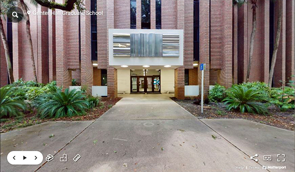 Explore the UF Graduate School’s home in Grinter Hall online!